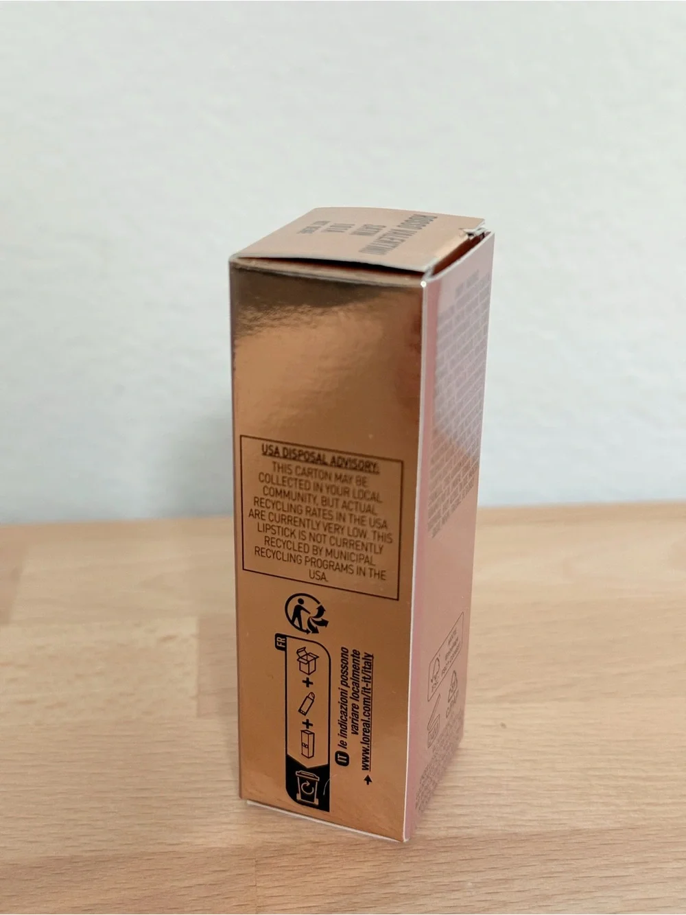 Valentino Satin Lipstick 101A Nude Pink